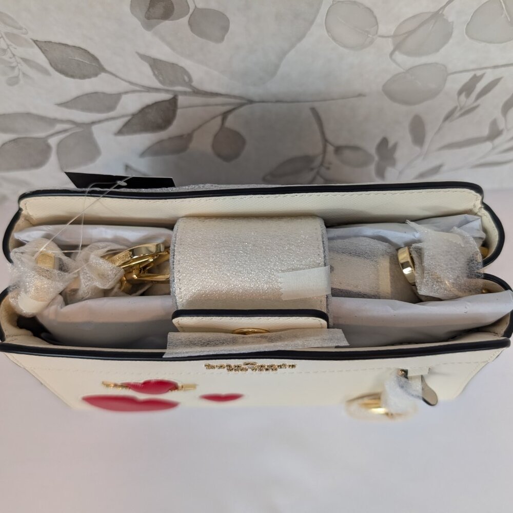 RAFFLE - ONLY 4 LEFT  NWT Kate Spade Madison Puffy Heart Small Satchel MSRP $409 - Picture 11 of 14